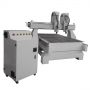 Factory manufacturer double head wood cnc router machine cnc for wood door, furniture,cabinet