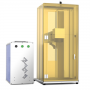 30W 50W close type fiber laser marking machine